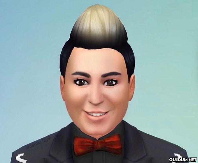 Ünlü isimlerin Sims...