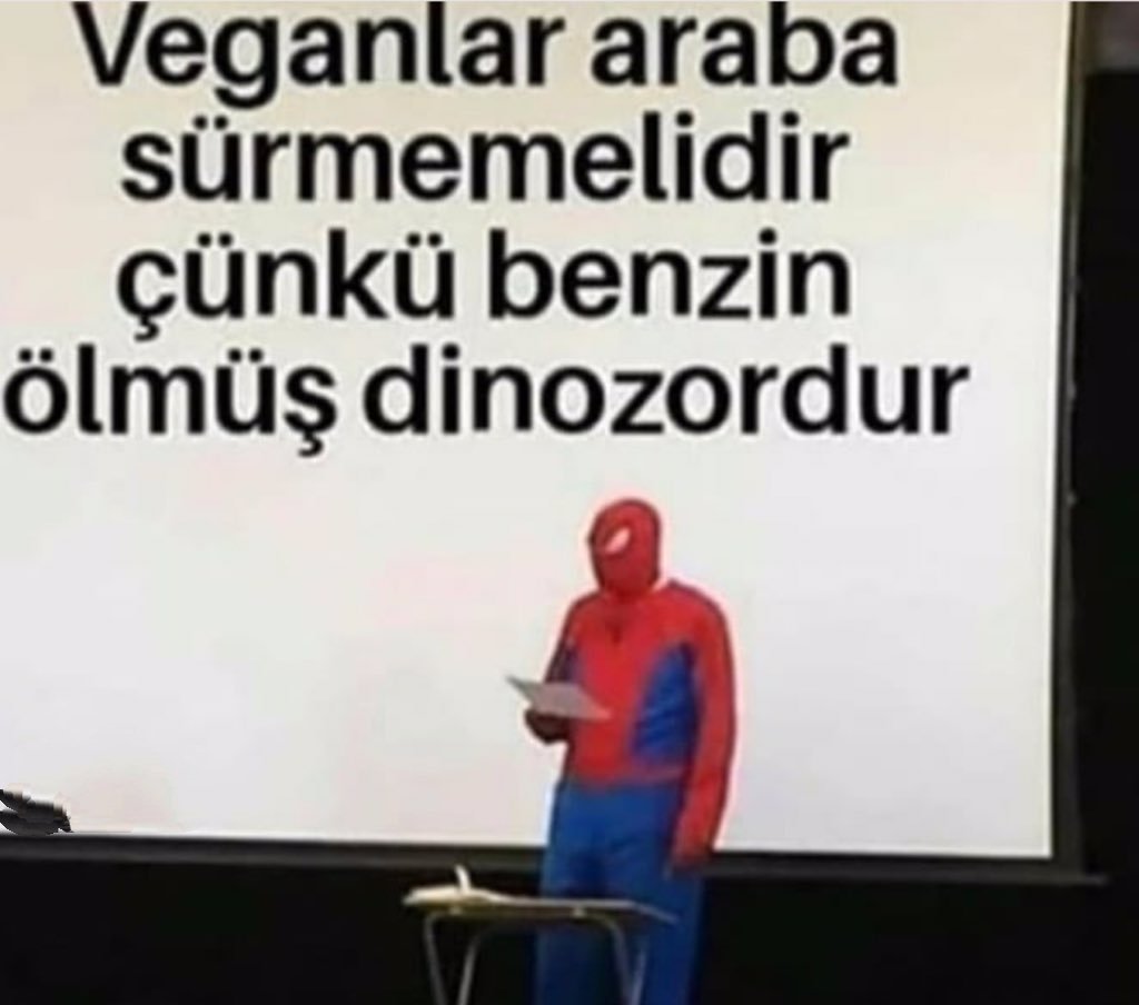 Veganlar araba...