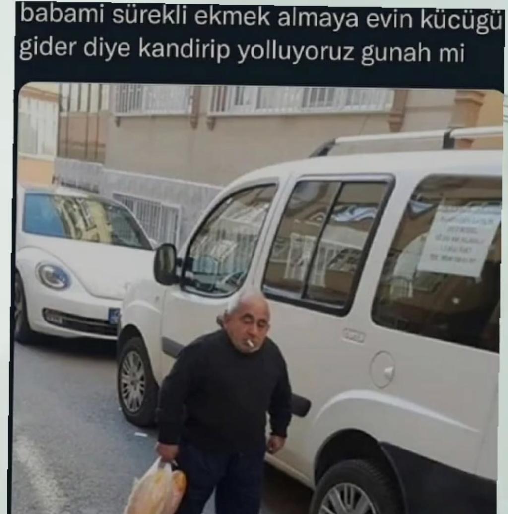 babami sürekli ekmek...