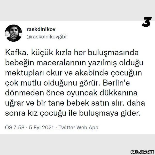 Kafka'nın kaybettiği...