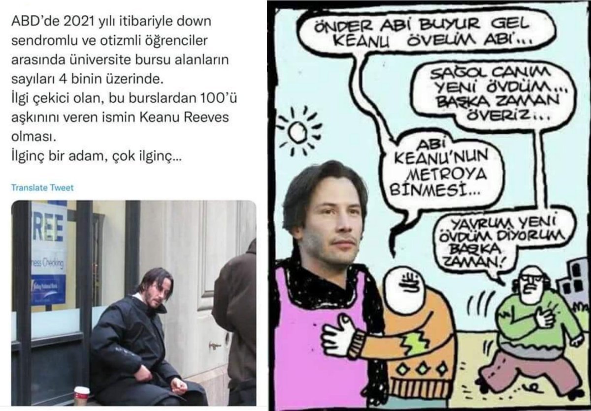 Keanu Reeves övme...