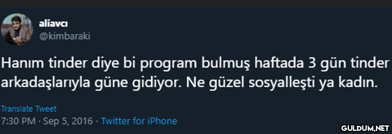 aliavci @kimbaraki Hanım...