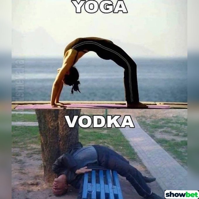 YOGA VODKA showbet snevaka...