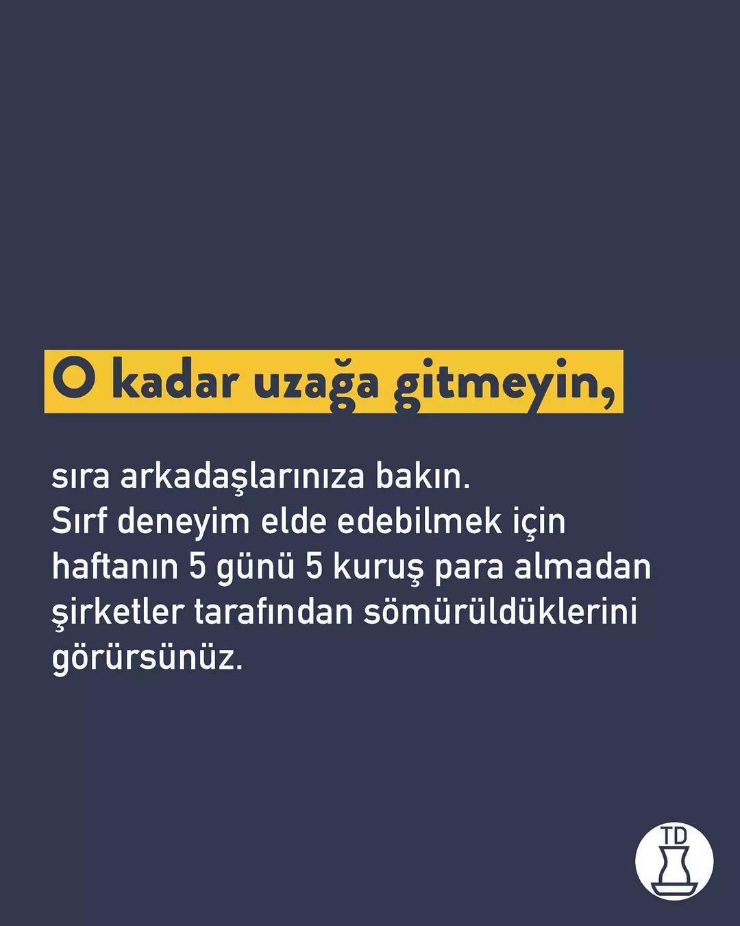 Umursayan gençleri görmek...