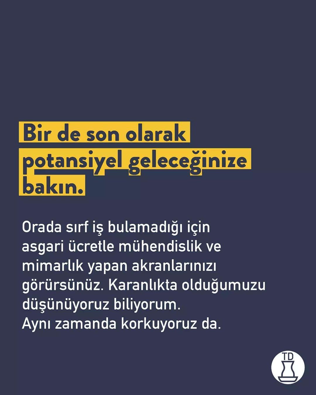 Umursayan gençleri görmek...