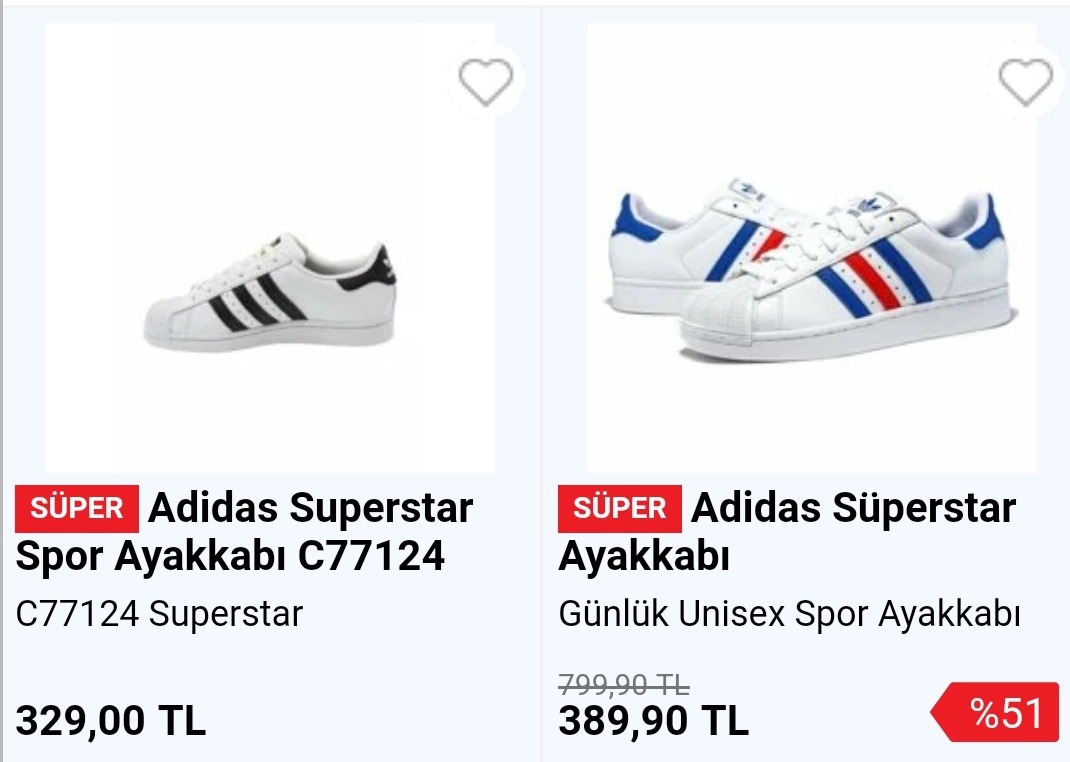 n11'de Adidas...