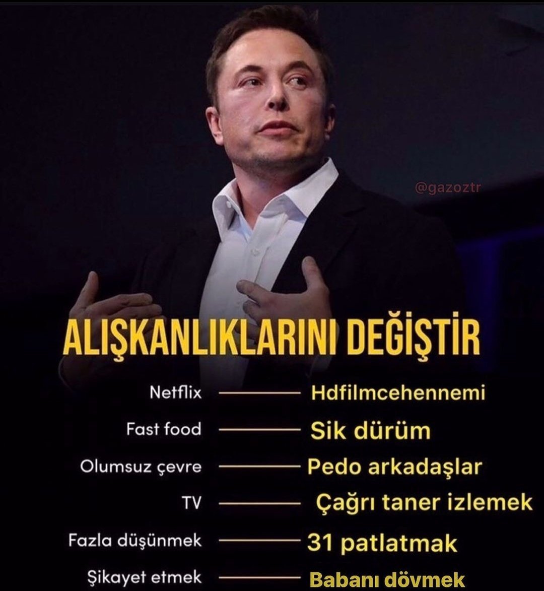 @gazoztr ALIŞKANLIKLARINI...