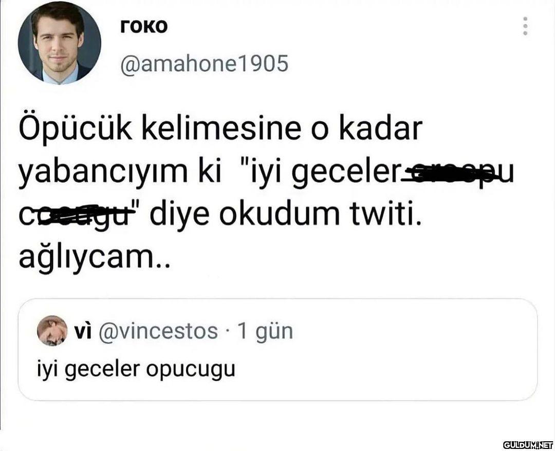 Bende öyle okudum lan Гоко...