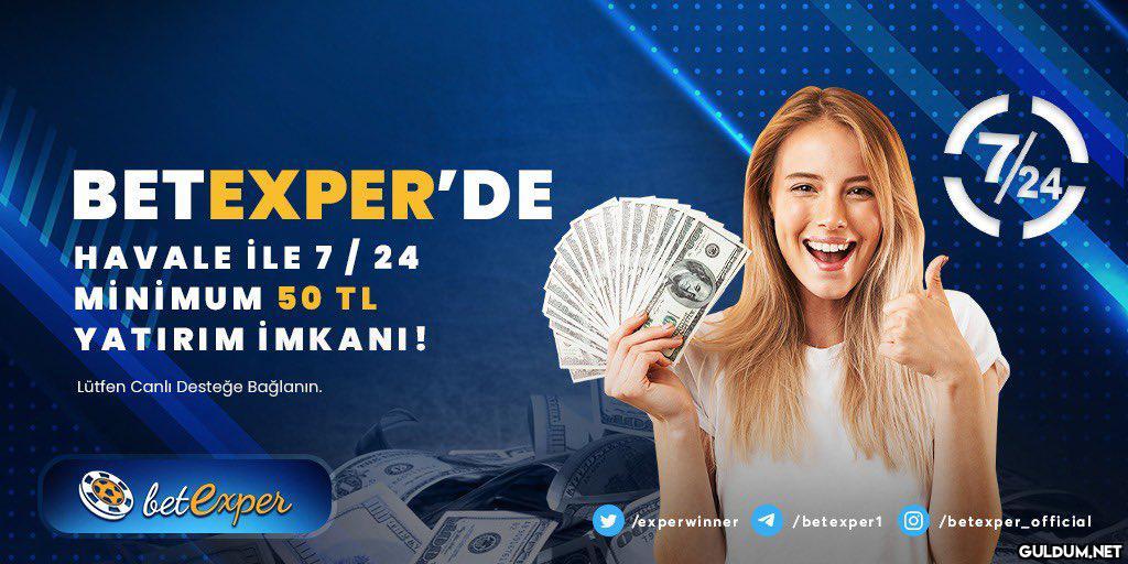 The BETEXPER'DE HAVALE İLE...