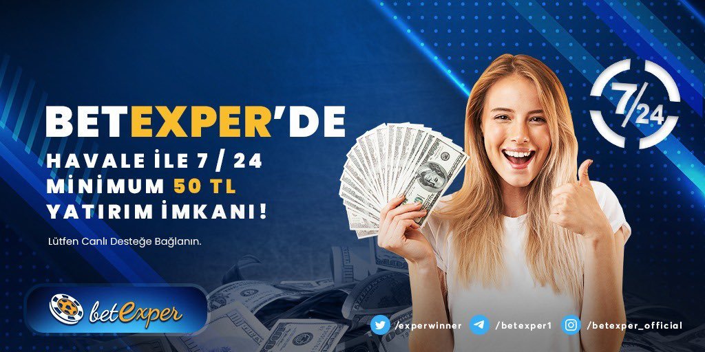 The BETEXPER'DE HAVALE İLE...