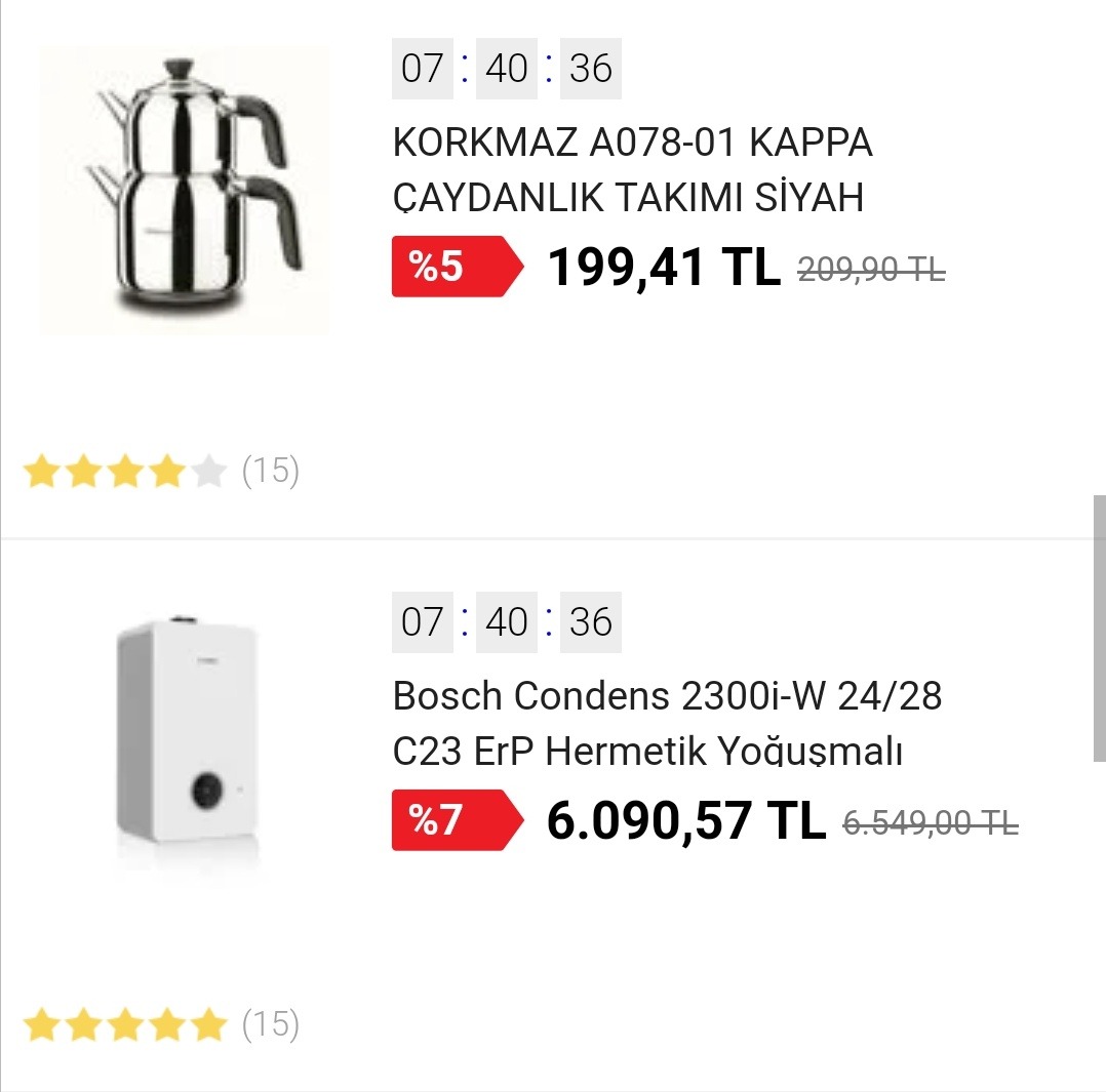 n11 sitesindeki çeşitli...