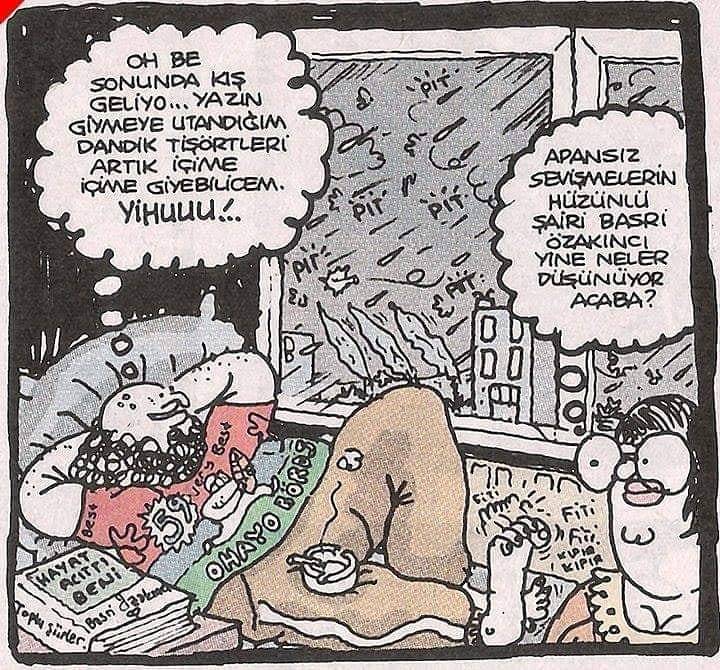 Apansız sevişmelerin...