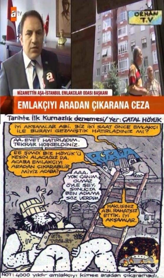 4000 yıldır emlakçıyı...