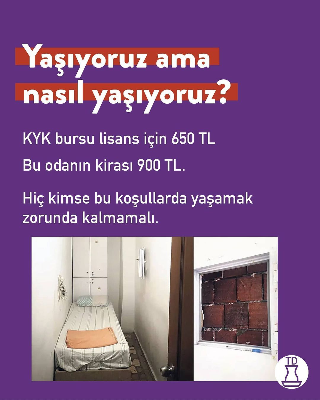Öğrencilerimiz evsiz...