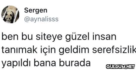 Sergen @aynalisss ben bu...