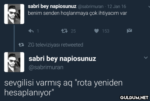 sabri bey napiosunuz...