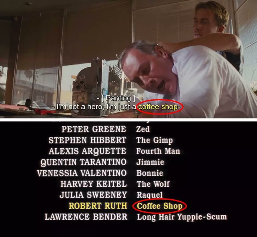 Pulp Fiction'da 'Ben...