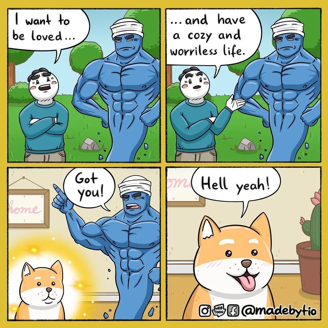 A lovable good boi⠀ ✍🏻...