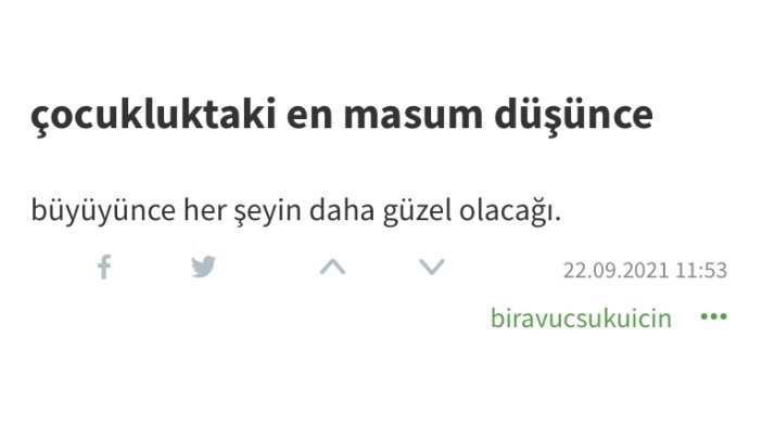 çocukluktaki en masum...