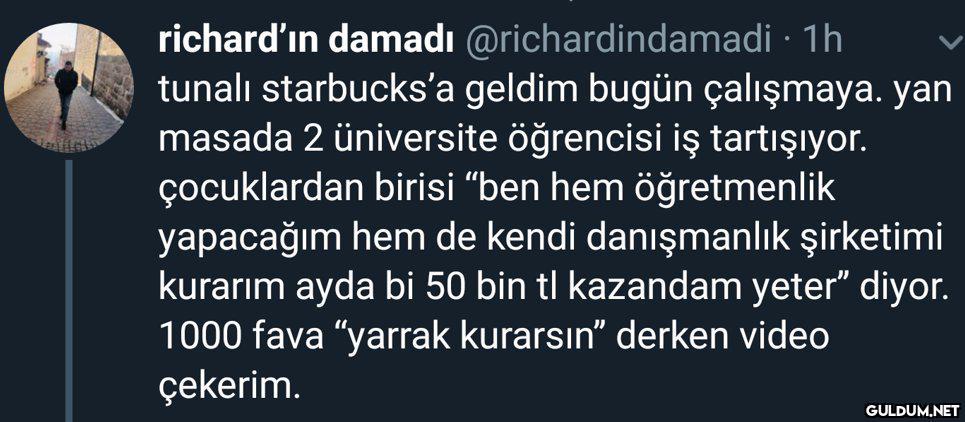 richard'ın damadı...