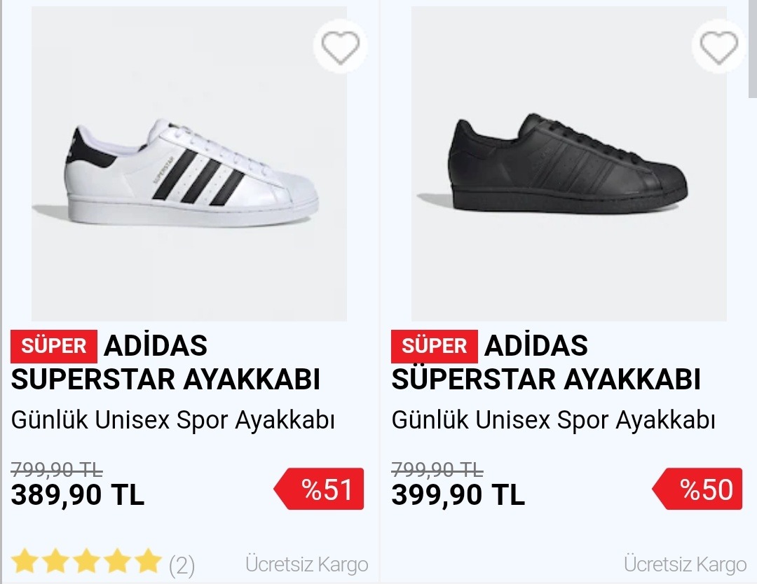 n11'de Adidas...