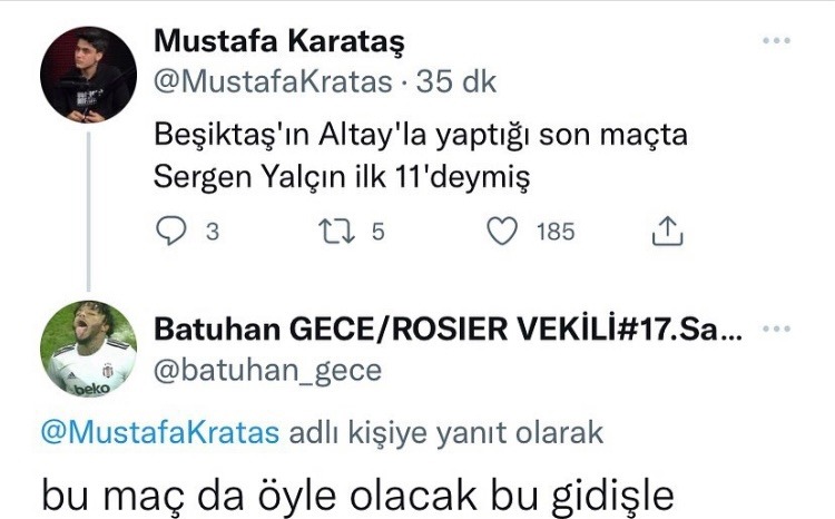Mustafa Karataş...
