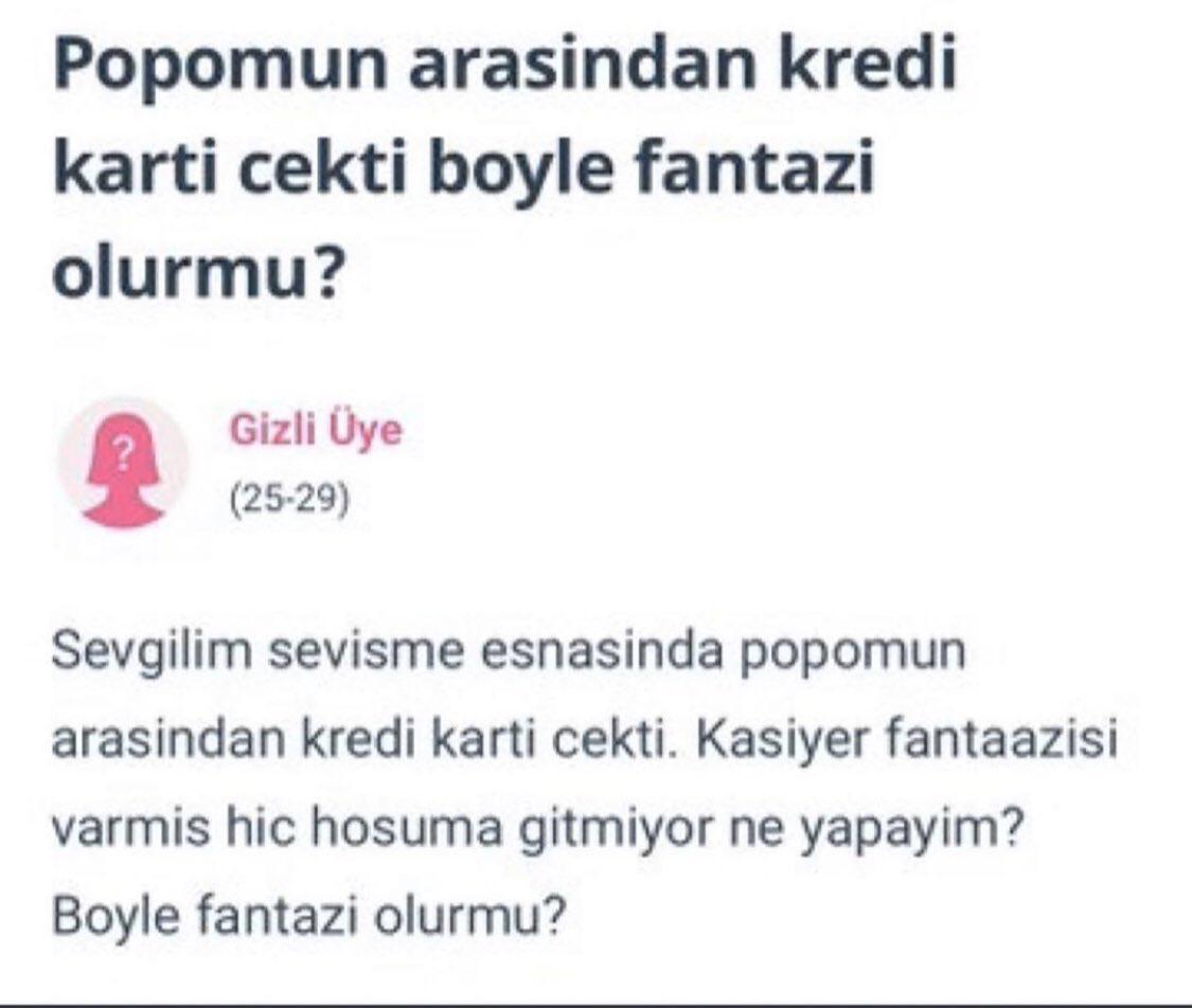 Popomun arasindan kredi...