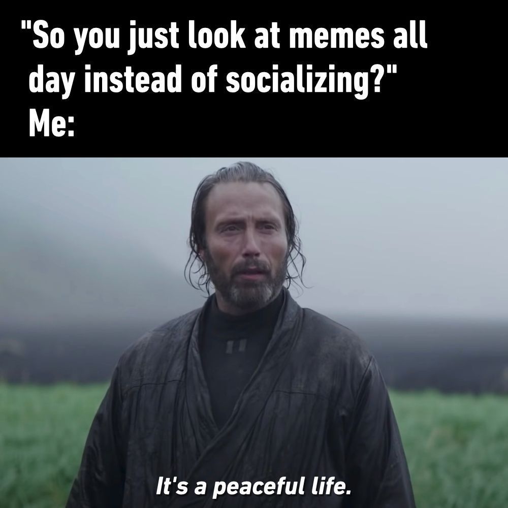 Well, I enjoy it.⠀ #memes...