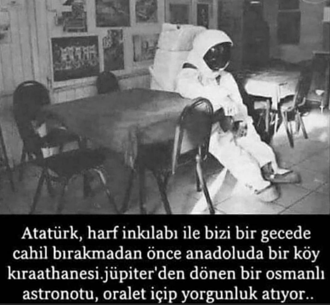 Atatürk, harf inkılabı ile...