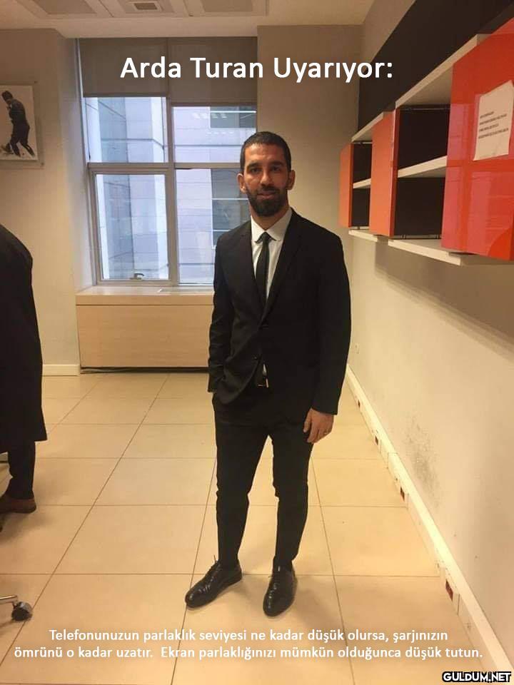 Arda Turan Uyarıyor:...