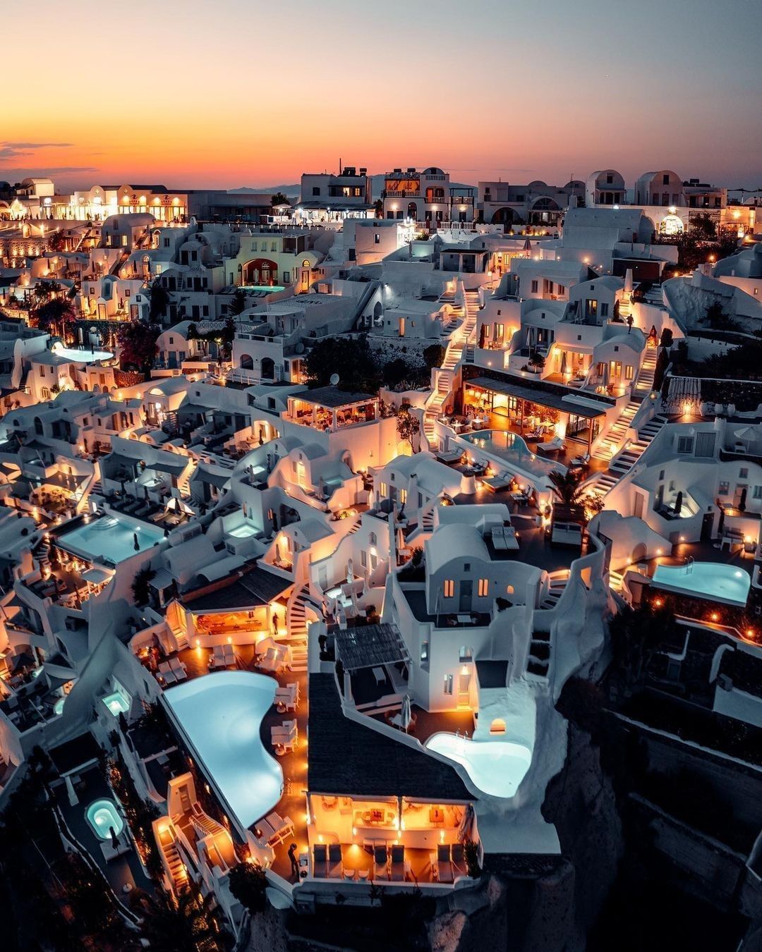 Magical view in Santorini...