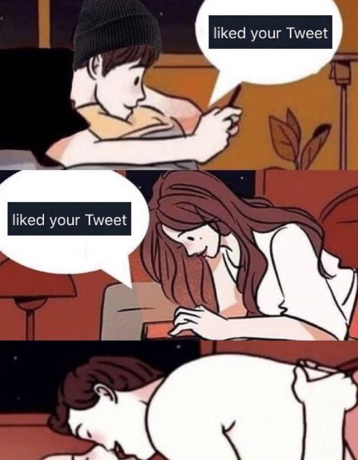 liked your Tweet liked...