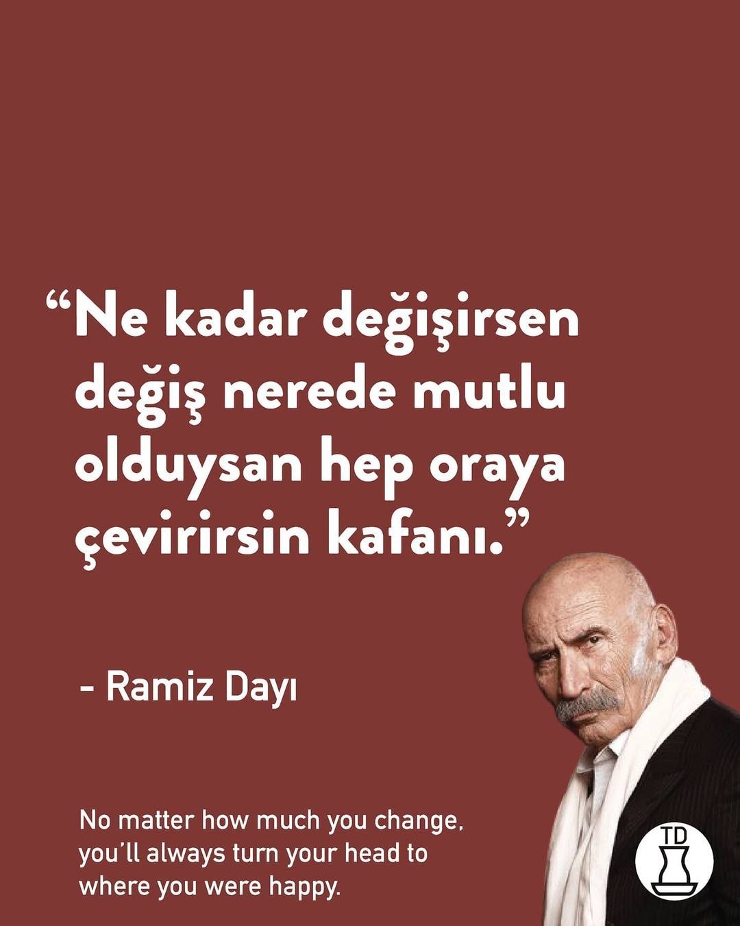 Bugün Tuncel Kurtiz'in...