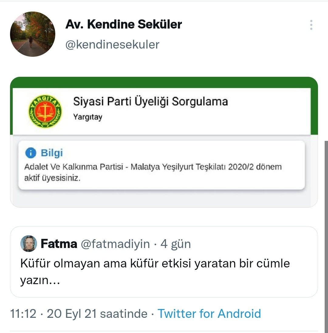 Av. Kendine Seküler...