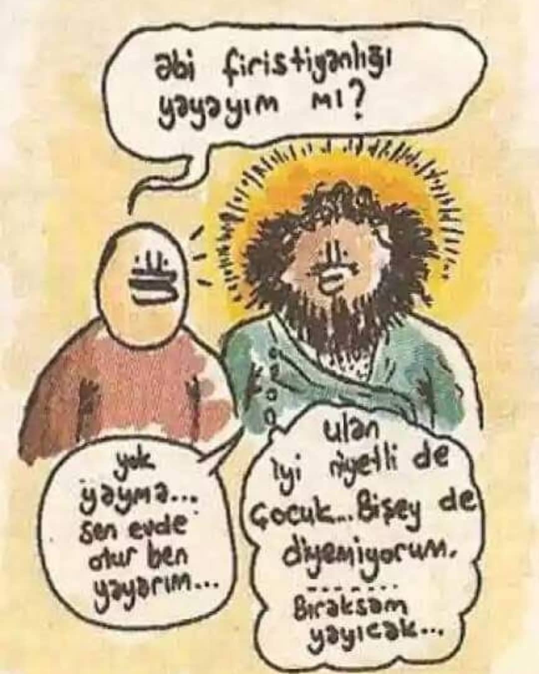 Gel de Firistiyan olma.....