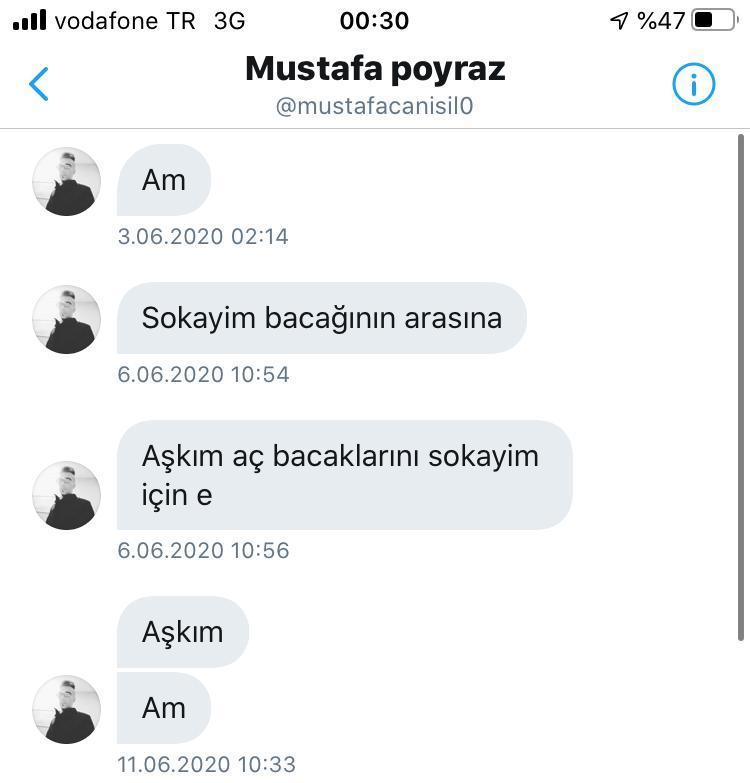 ll vodafone TR 3G 00:30 1G...