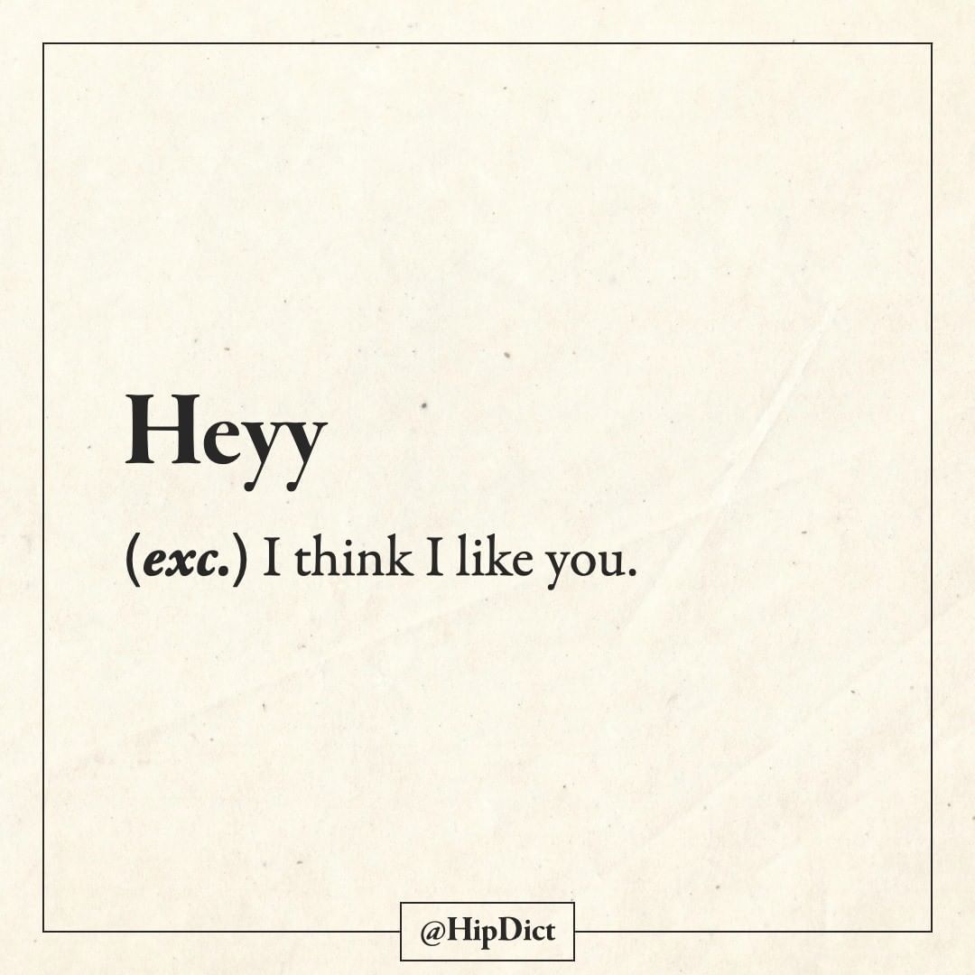 How do you say "Hey"? -...
