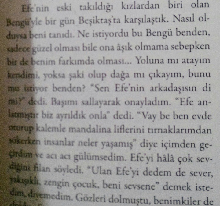 Efe'nin eski takıldiğı...