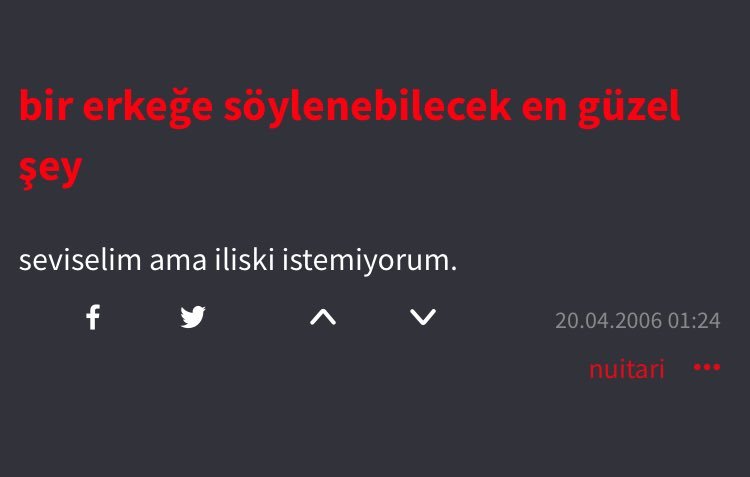 bir erkeğe söylenebilecek...