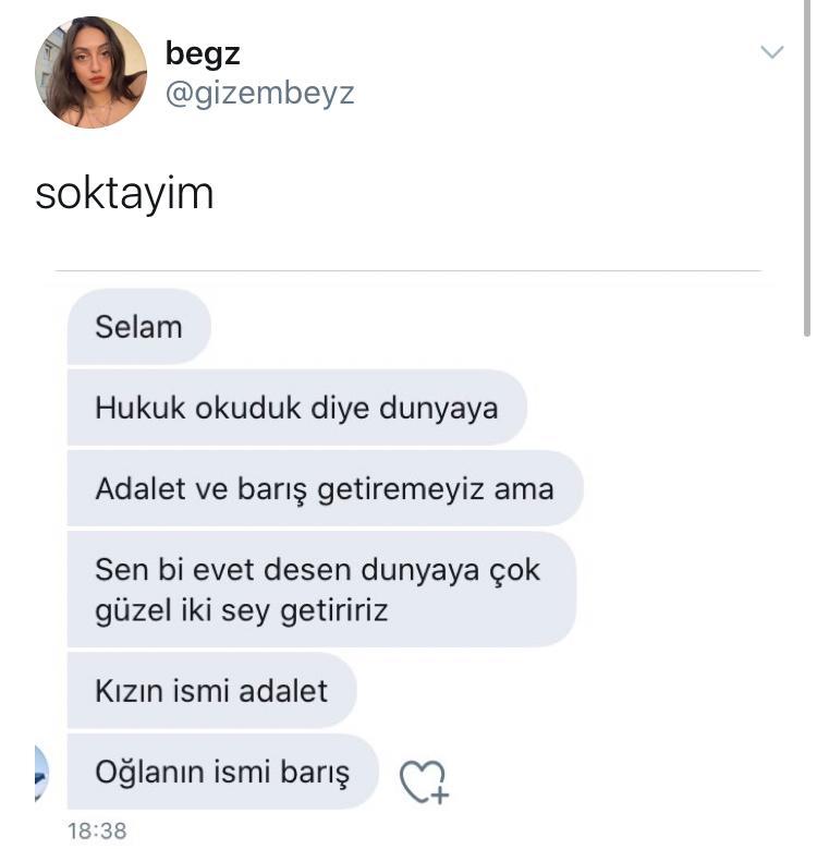 begz @gizembeyz soktayim...