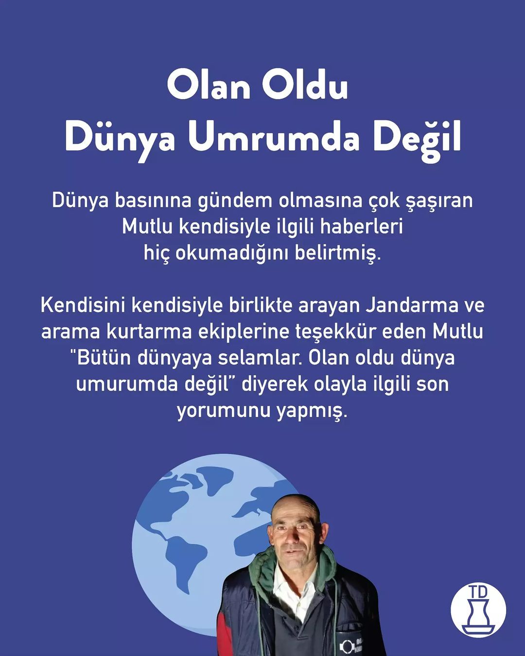 Dünyanın gündemine...