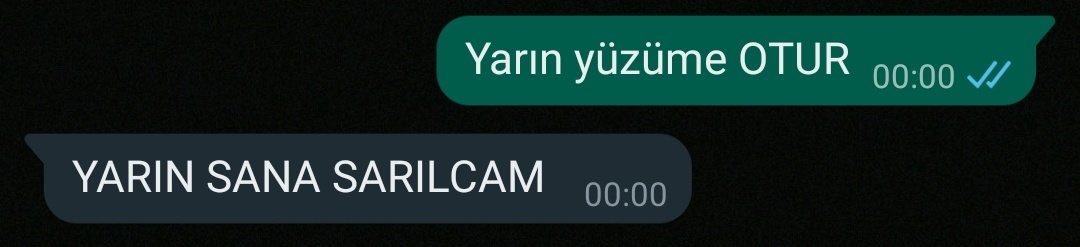 Yarın yüzüme OTUR 00:00 /...