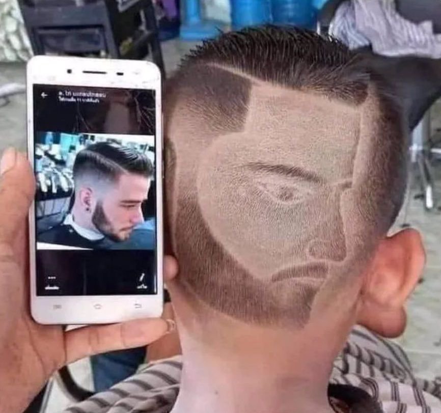 Helal olsun aynı saçı...