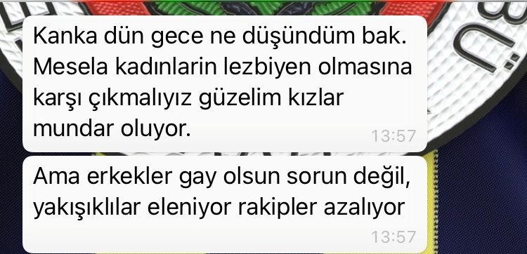 Kanka dün gece ne düşündüm...