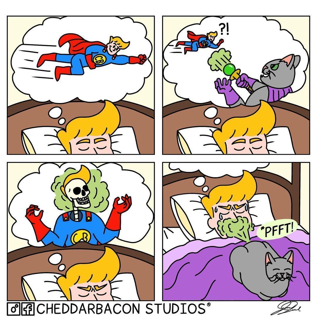 Stinky dreams are made of...
