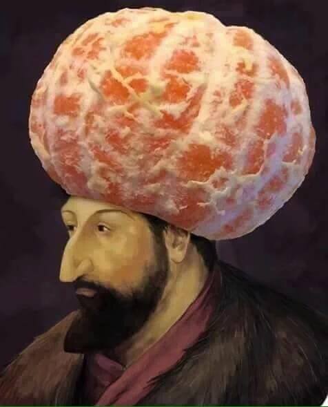Padişah kafasında kavuk...