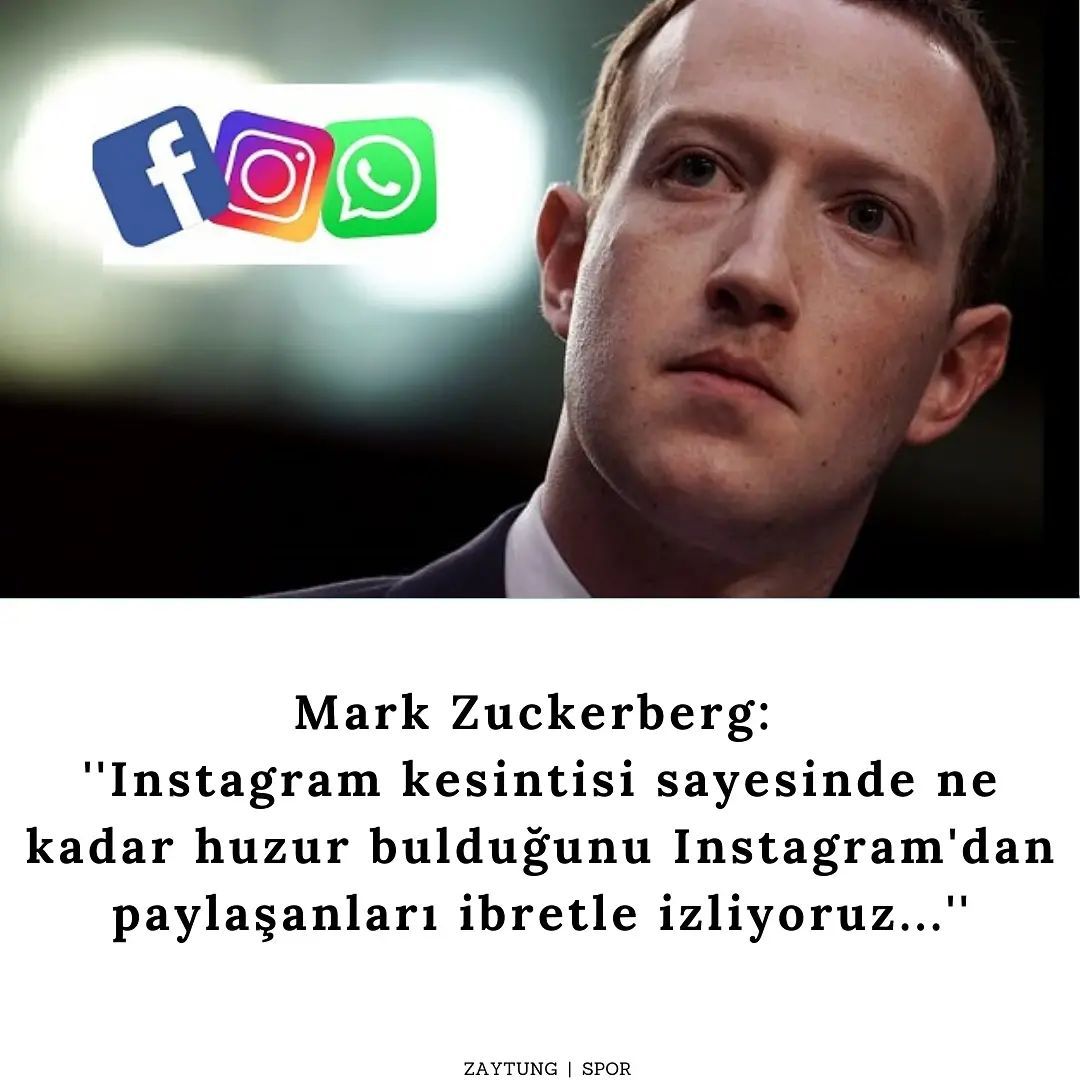Instagram'ın çökmesinin...