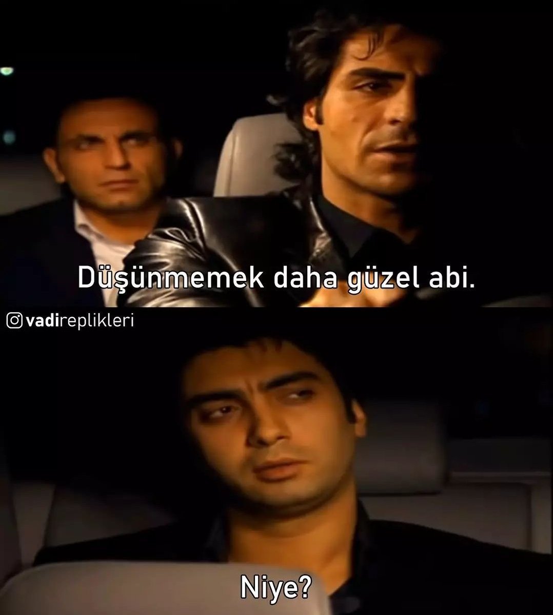 Ne düşünüyorsun?...