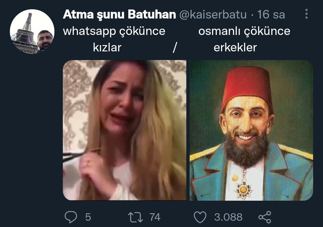 Atma şunu Batuhan...