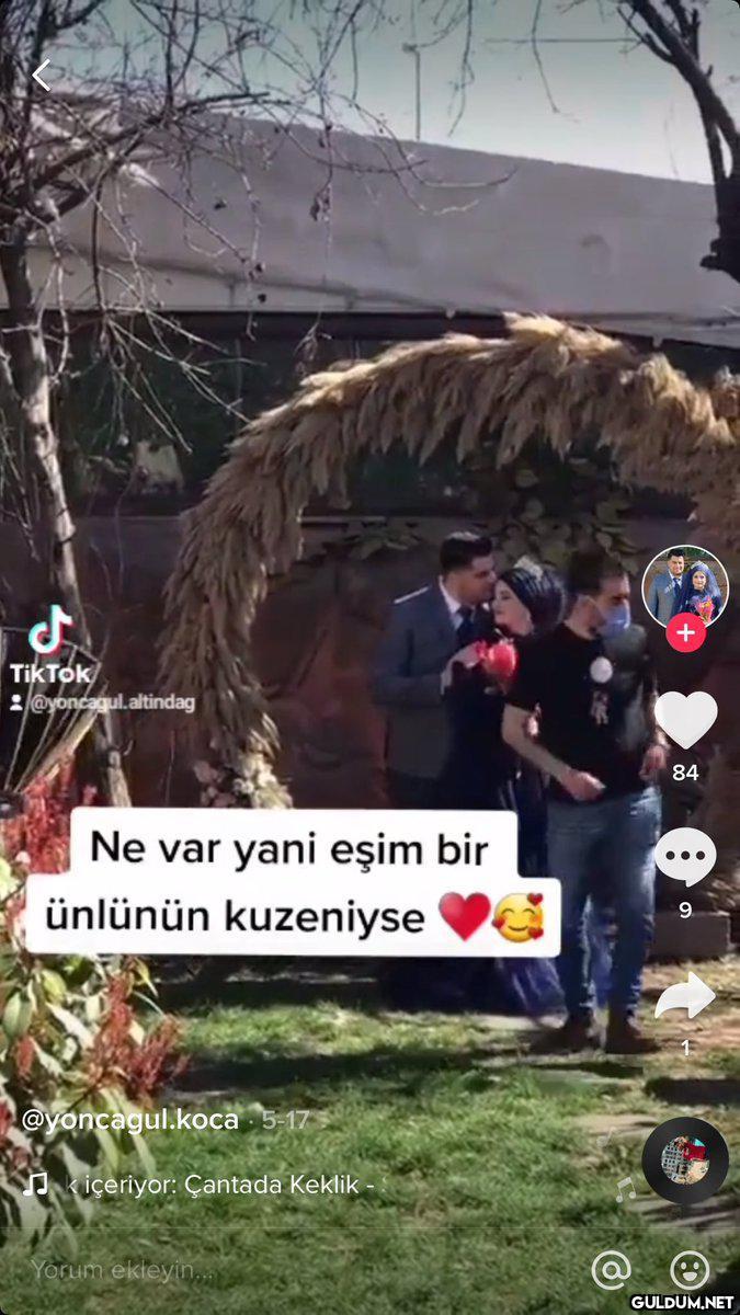 Sanırım bu ablanın eşi...